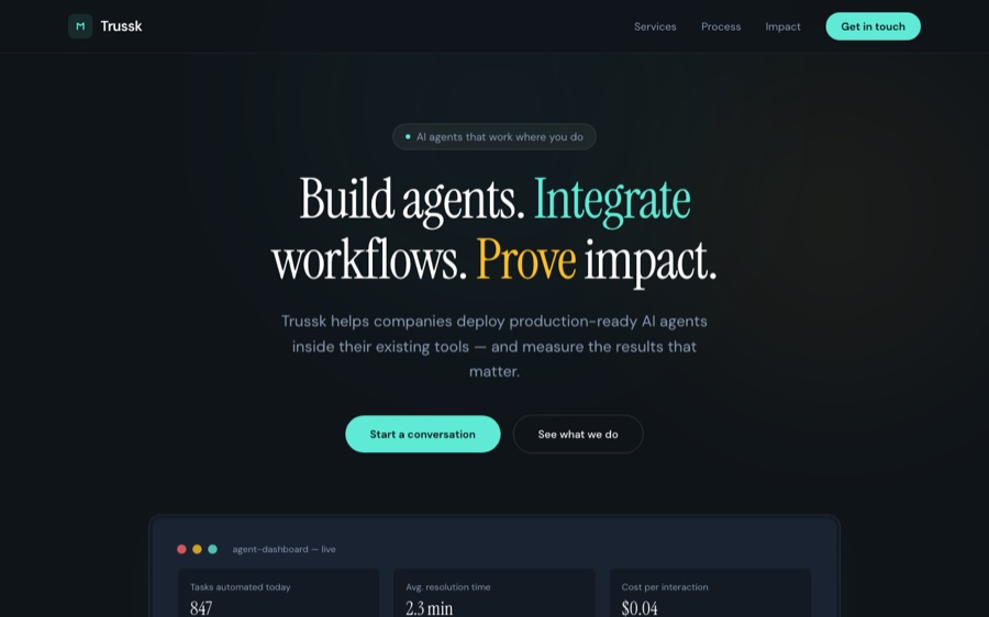 Trussk — preview